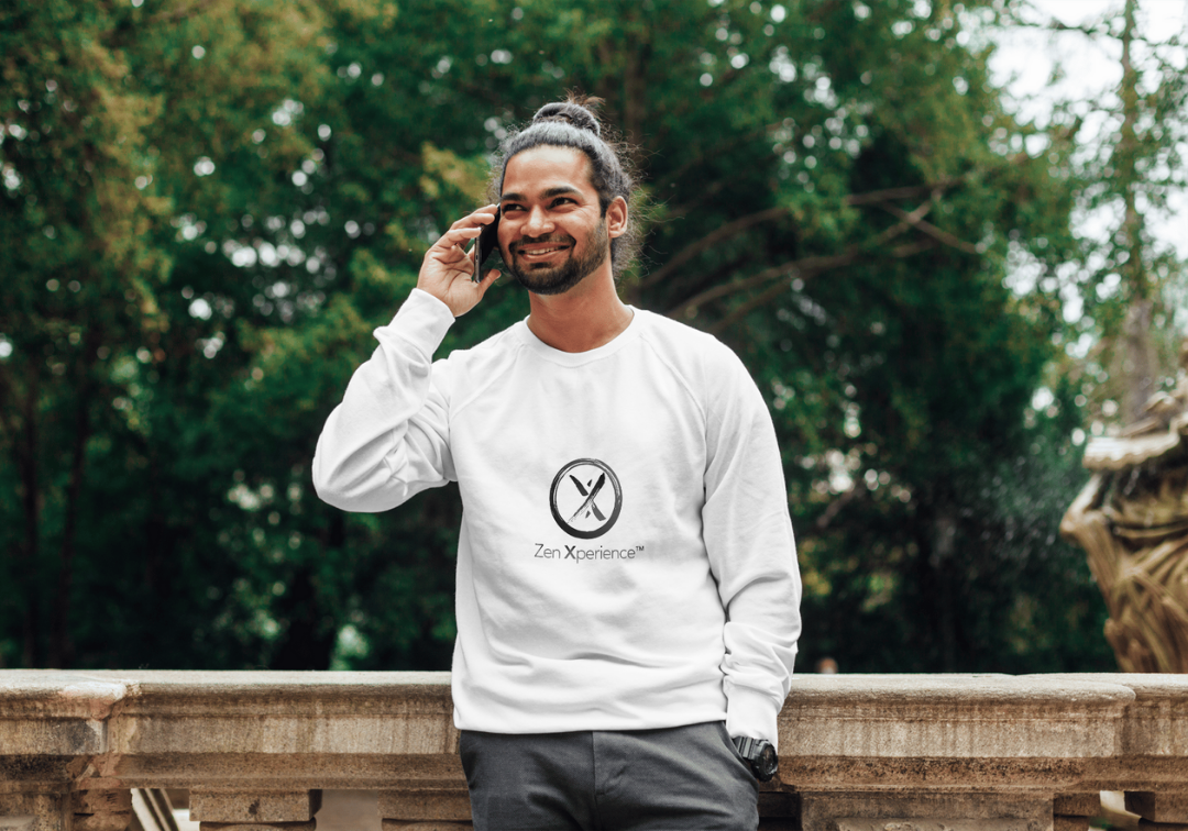 Zen Xperience: Sweatshirt (white)