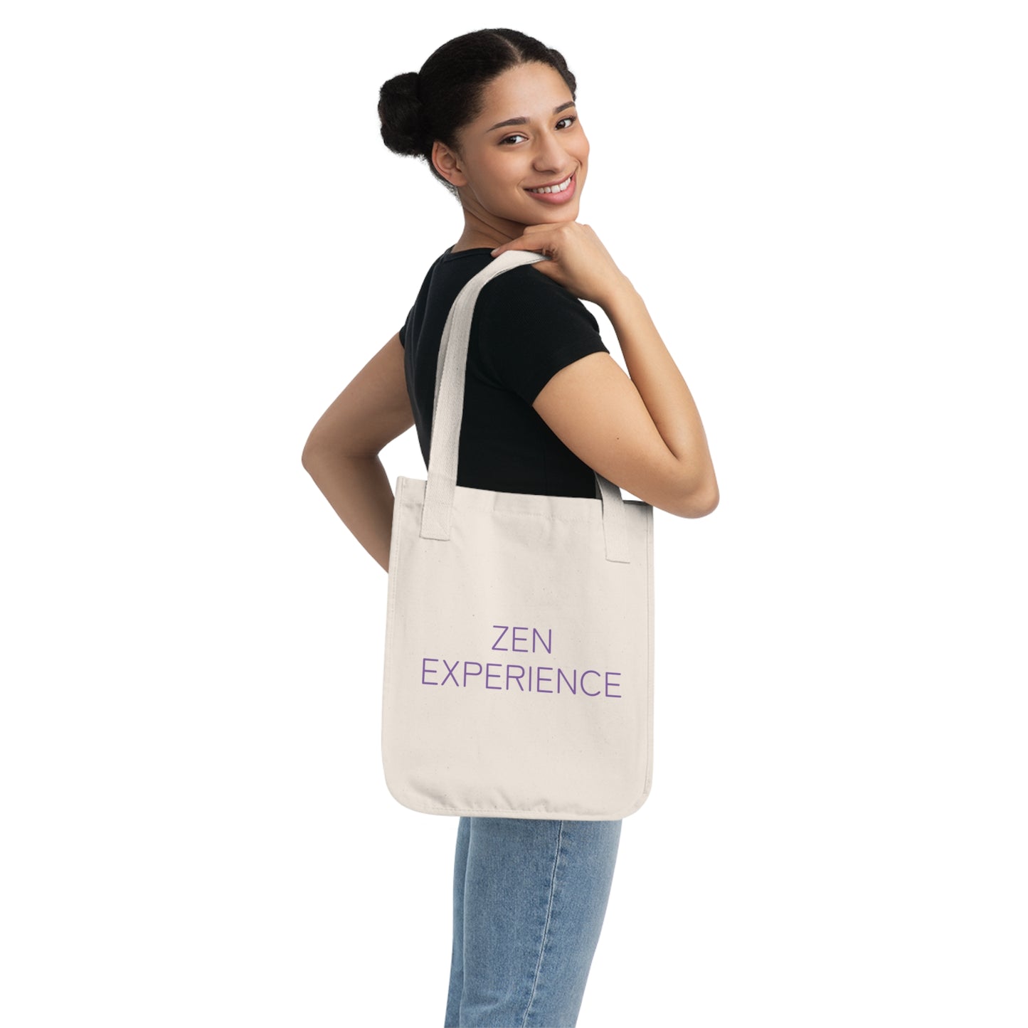 ZEN Organic Canvas Tote Bag