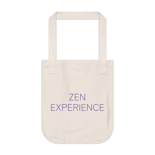 ZEN Organic Canvas Tote Bag